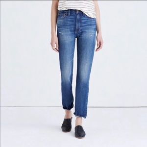Madewell perfect vintage jeans high rise sz 31